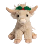 Laddie Holiday Highland Cow Mini Soft