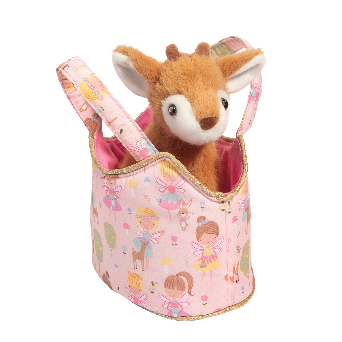 2092.jpg Fairy Friends Sassy Sak with Fawn - Image 1
