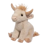 Laddie Cream Highland Cow Super Soft